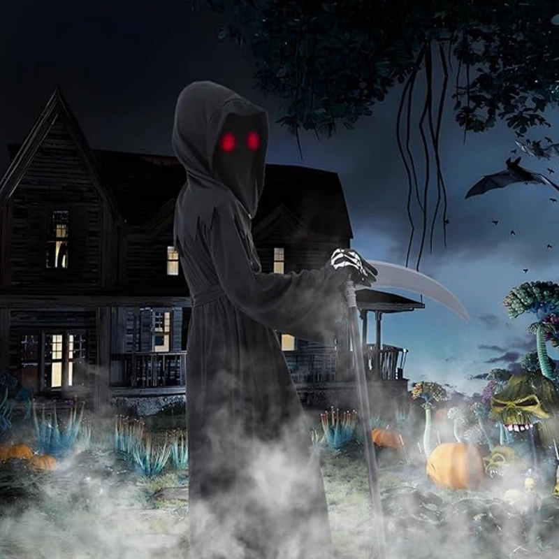 Costume da Tristo Mietitore per bambini con maschera a tema horror