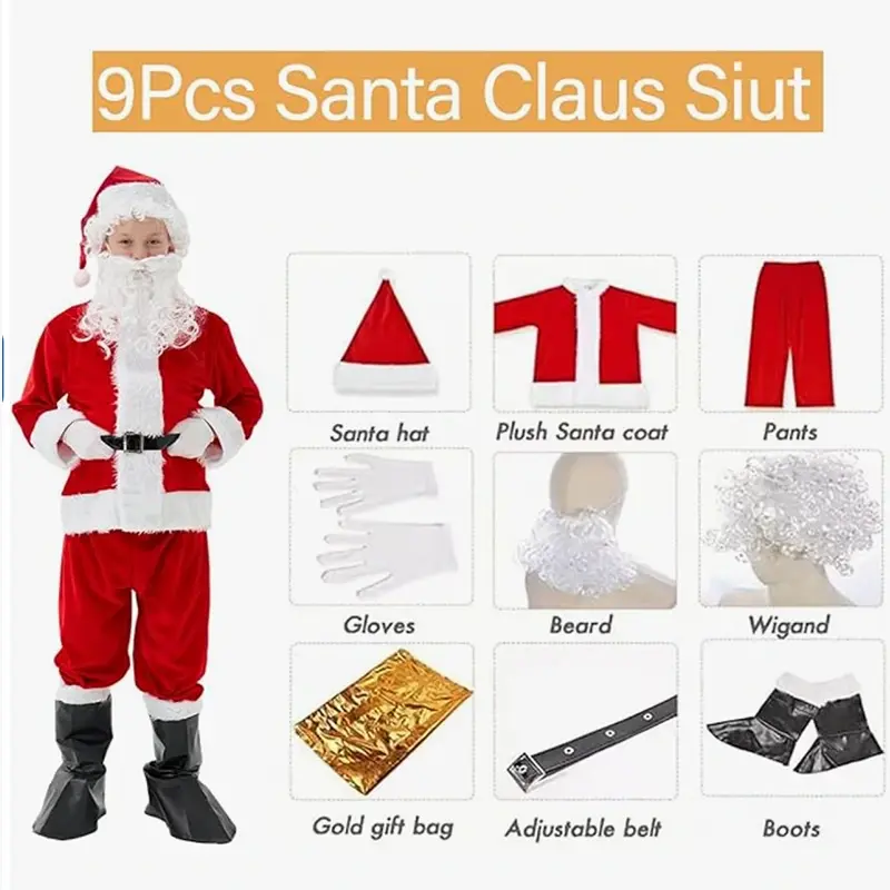 Costume da Babbo Natale per bambini
